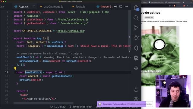 Custom Hooks + Testing con Playwright: Curso de React desde cero - Parte 4 смотреть онлайн