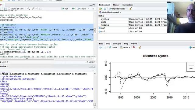 Extracting Business Cycles and Calculating Cross-correlations in R смотреть онлайн