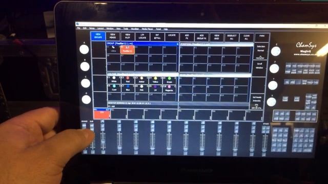 Chamsys MagicPC Artnet demo. смотреть онлайн