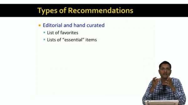 Lecture 41 — Overview of Recommender Systems _ Stanford University