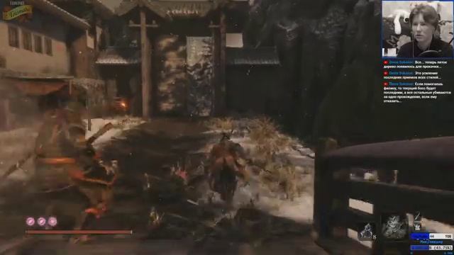 [PS4 | Sekiro: Shadows Die Twice] Часть 16. Одинокая тень - Рука Бесчестья смотреть онлайн