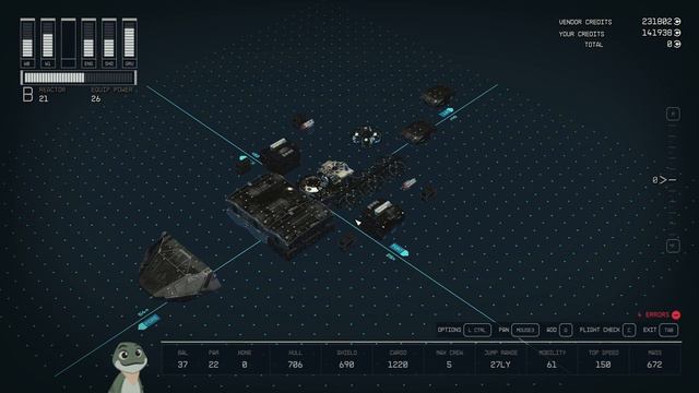 STARFIELD: The Tadpole! ~ Unique B-Class Ship