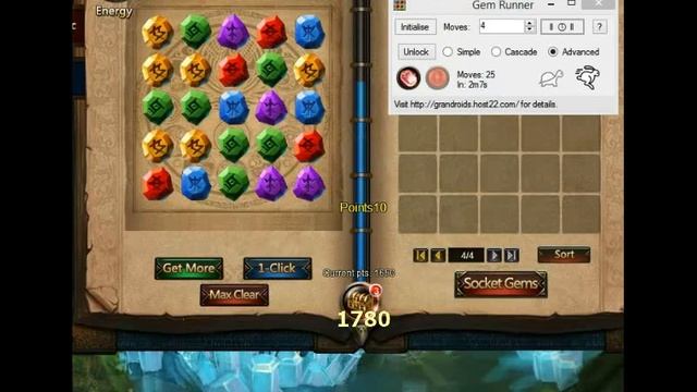 Gem Runner 3.5: League Of Angels Gemology / Dragon Tamer daily free moves смотреть онлайн