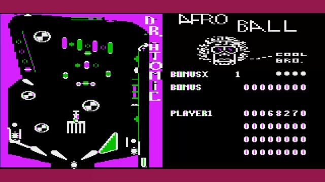 Afro Ball Dr Atomic Pinball Construction Set FLIPPER ATARI 8BIT XL XE 400 800 600 1200 смотреть онлайн