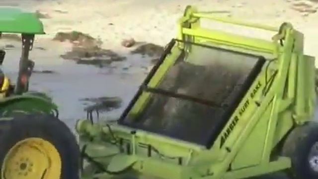Удаление морских водорослей Barber Surf Rake