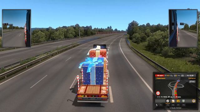 ETS 2 Новый Год. смотреть онлайн