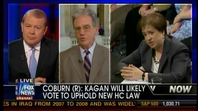 Coburn on Fox with Stuart Varney re: Elena Kagan смотреть онлайн