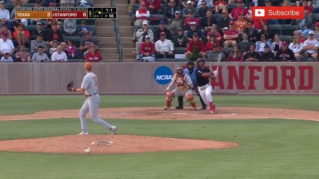 Texas vs #8 Stanford (Game 3) | Winner To College World Series | 2023 College Baseball Highlights смотреть онлайн