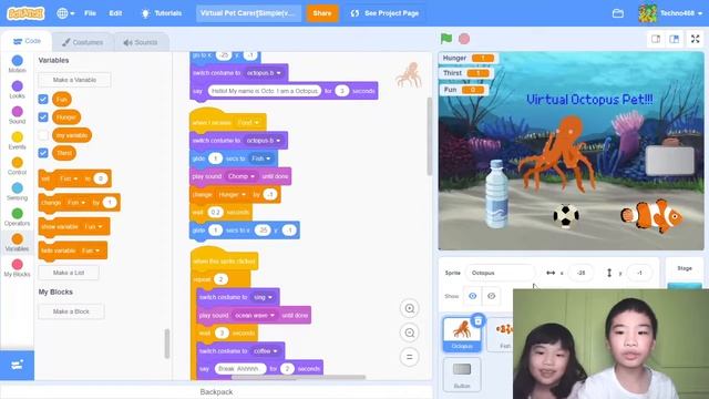 Secrets of Coding in SCRATCH: Create a *VIRTUAL PET* Carer Game смотреть онлайн