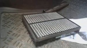 Замена салонного фильтра на mercedes-benz ML 320 AMG W163