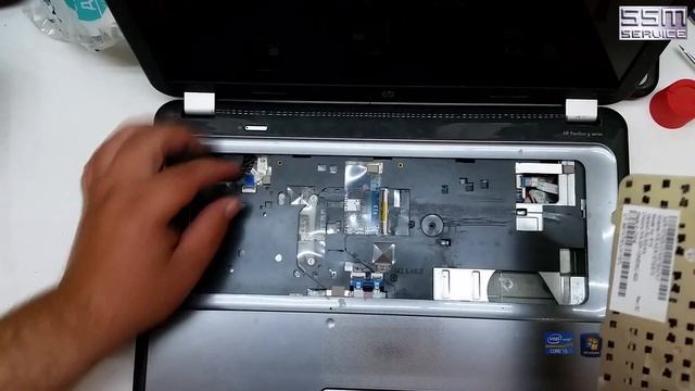 Как собрать ноутбук HP G6 смотреть онлайн