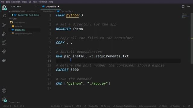 #23 - بنية ملف Dockerfile смотреть онлайн