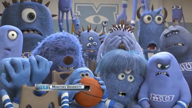 Monsters University NCAA March Madness Reaction смотреть онлайн