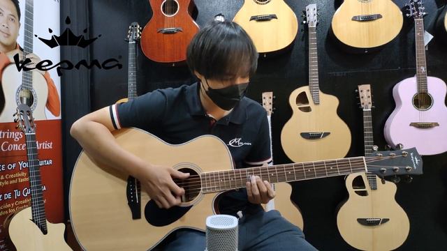 กีตาร์โปร่ง รุ่นเริ่มต้นยอดขายถล่มถลายในขณะนี้ Kepma A1C Natural смотреть онлайн
