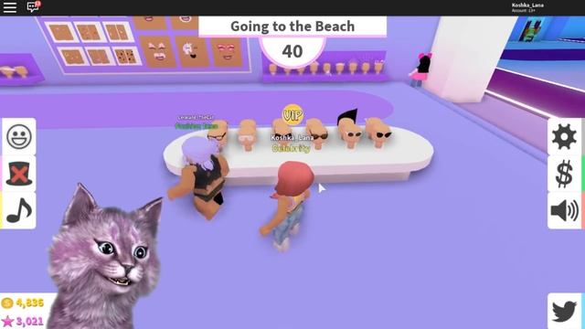ЛЕО ОДЕВАЕТ МЕНЯ НА ПОКАЗЕ МОД В РОБЛОКС roblox Fashion Famous смотреть онлайн