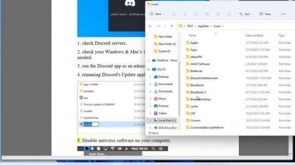 Fix Discord Update Failed on Windows & Mac