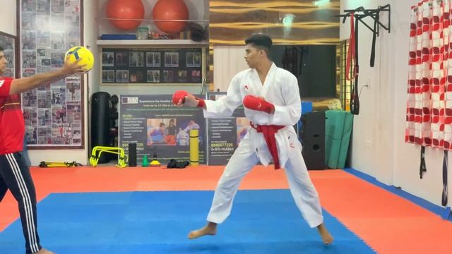 M.P. Jagruth kumite at Adidas karate world open series E-tournament 2020 смотреть онлайн