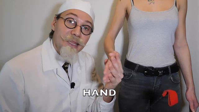 УЧИМ ЧАСТИ ТЕЛА НА АНГЛИЙСКОМ ЯЗЫКЕ С НАГЛЯДНЫМ ПОСОБИЕМ. ЗАБАВНЫЙ АНГЛИЙСКИЙ С ЮМОРОМ. УРОК 5.