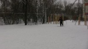 Попеременный двухшажный ход на лыжах