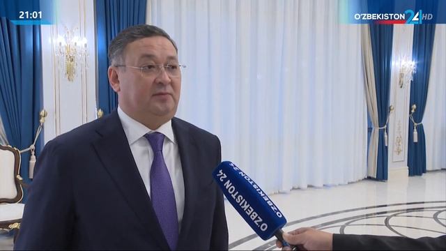 Ўзбекистон Президенти Қозоғистон билан ҳамкорликни янада кенгайтириш муҳимлигини қайд этди смотреть онлайн