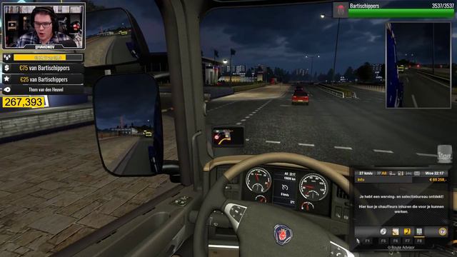 "Nieuwjaar TOET TOET!" - Euro Truck Simulator 2: Beyond the Baltic - Livestream! смотреть онлайн