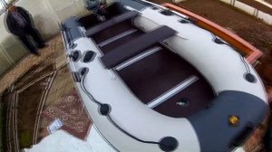 Обзор лодки ПВХ, Ривьера 320 СК, и лодочного мотора Mikatsu 9 8 л с