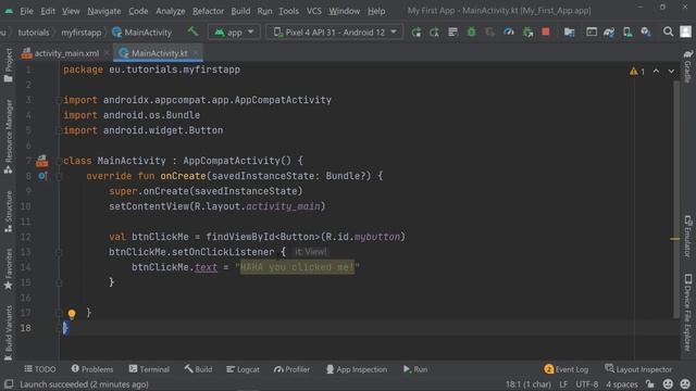 Build your first REAL Android App in 20 minutes! - People Counter смотреть онлайн