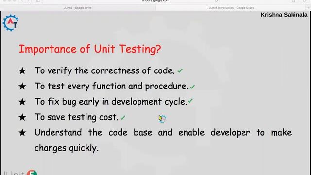 1. JUnit 5 Basics - JUnit5 Introduction | Unit Testing | What is Unit Testing | JUnit5 Unit Testing смотреть онлайн