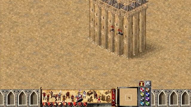 Баги Stronghold Crusader. Чудо стена смотреть онлайн