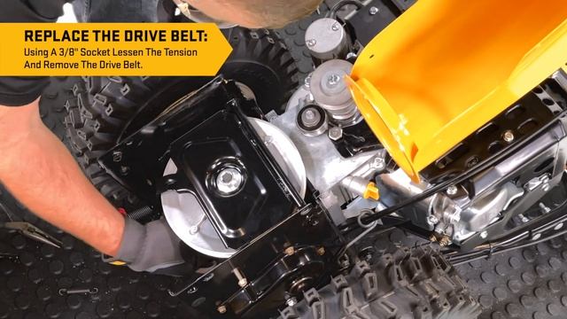 How to Change the Drive Belt on a Cub Cadet Two-Stage Snow Blower смотреть онлайн