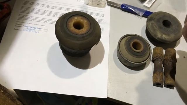 Замена подушек кузова на Гелике W463 смотреть онлайн