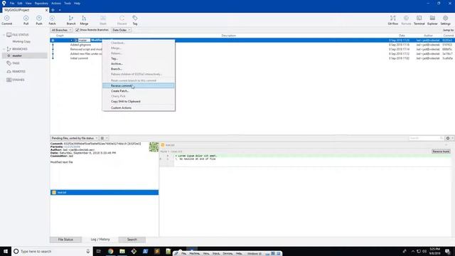 Git & GitHub Tutorial - Interaction in SourceTree (Git GUI) смотреть онлайн