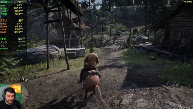 RTX 4070 Ti SUPER - Red Dead Redemption 2 смотреть онлайн