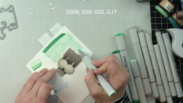 Simon Says Stamp | Coloring Die Cuts with Copics смотреть онлайн