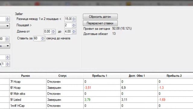 Результат работы робота за 1 день смотреть онлайн