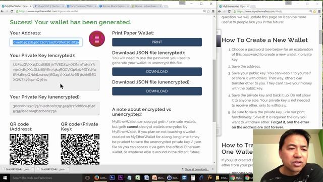 Ethereum For Investors #2 - How To Create An Ethereum Wallet Account Using MyEtherWallet.com смотреть онлайн
