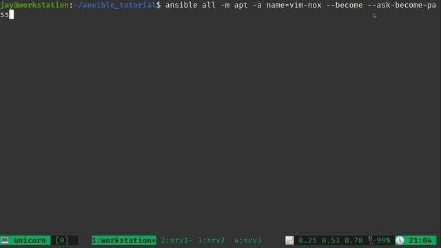 Getting started with Ansible 05 - Running elevated ad-hoc Commands смотреть онлайн