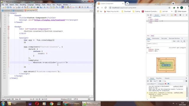 Tutorial Vue JS 3 - Custom Component смотреть онлайн
