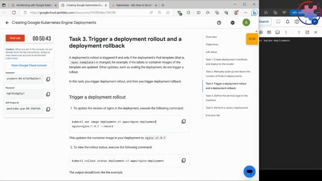 Creating Google Kubernetes Engine Deployments (Qwiklabs Walkthrough) смотреть онлайн