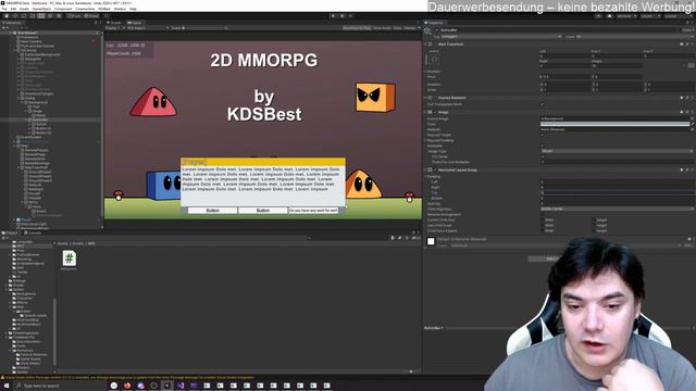 Quest System Part 2 (Talking with the NPC) in our 2D MMORPG смотреть онлайн