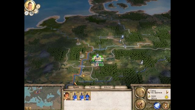 Rome total war Barbarian Invasion обзор фракций Гунны, Франки (FCTW) смотреть онлайн