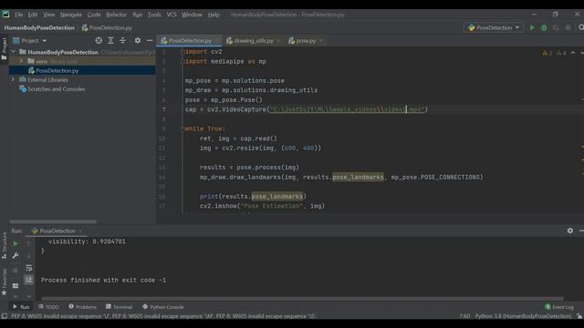 Human body Pose Tracking | Faster Pose Detection on CPU | Pose Estimation | Machine Learning смотреть онлайн