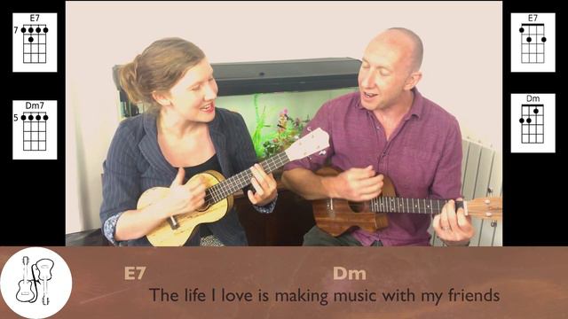 On The Road Again Ukulele Play Along with basic and alternative chords. Willie Nelson смотреть онлайн