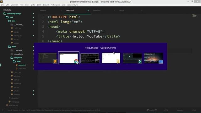 Django Templates | Mastering Django Part 4 | The Coding Humans | Shubham Gupta смотреть онлайн