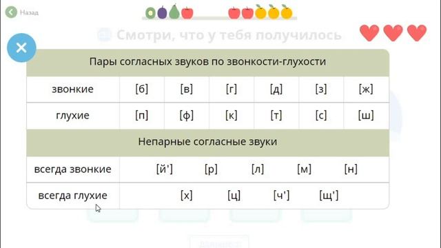 Русский язык. Согласные звуки: звонкие/глухие, парные/непарные по звонкости/глухости. #1 класс смотреть онлайн