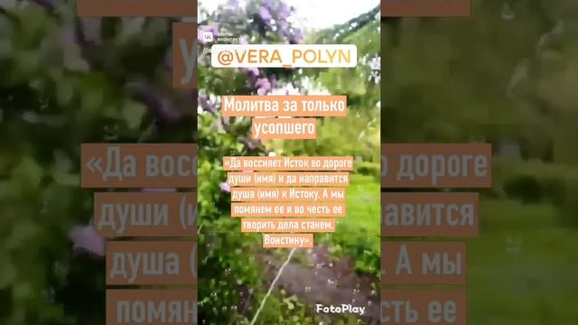 Молитва за только усопшего смотреть онлайн