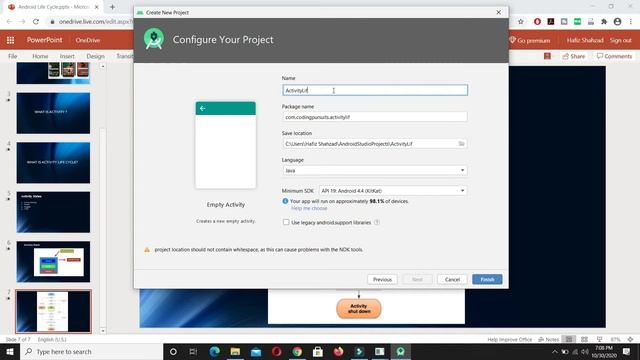 Android Activity Life Cycle | 08 | Android Development Tutorial for Beginners смотреть онлайн