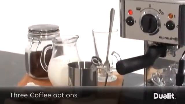 Dualit Espressivo Coffee Maker смотреть онлайн