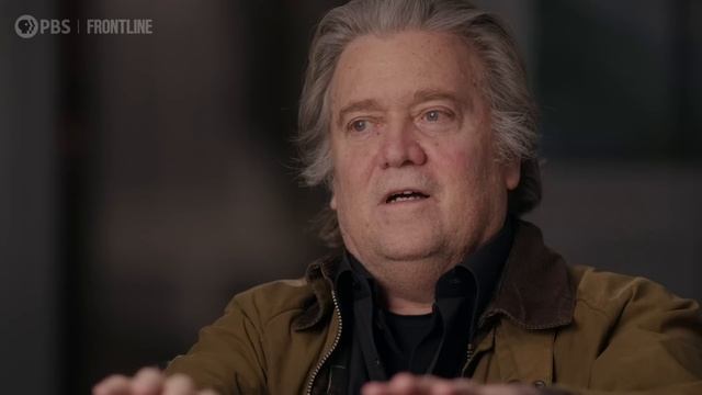 America's Great Divide: Steve Bannon, 1st Interview | FRONTLINE смотреть онлайн
