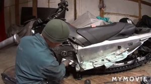 Замена подшипника ведущего вала Yamaha nytro.